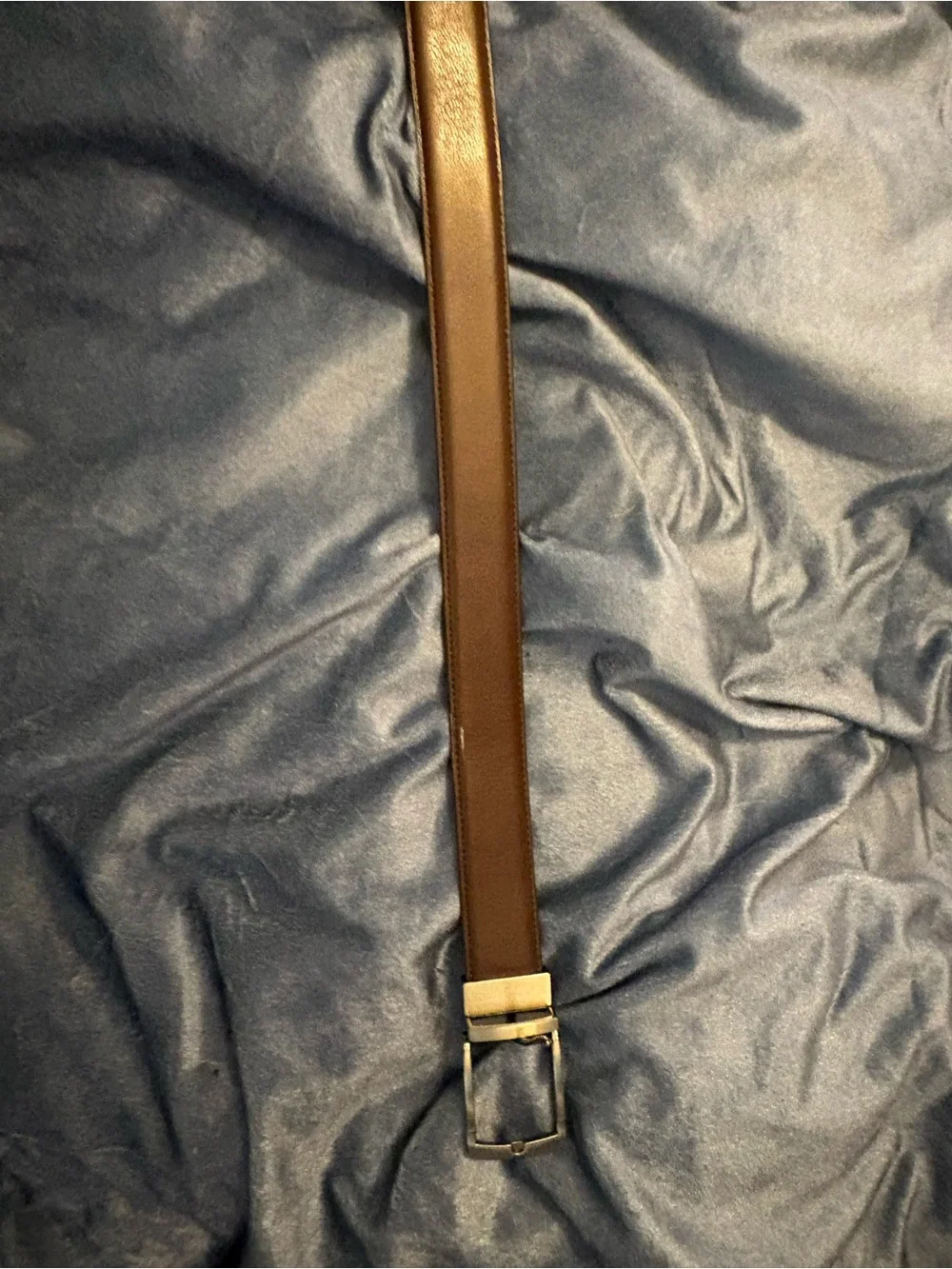 Boys Genuine Leather Reversible Brown/Black Belt Size 28